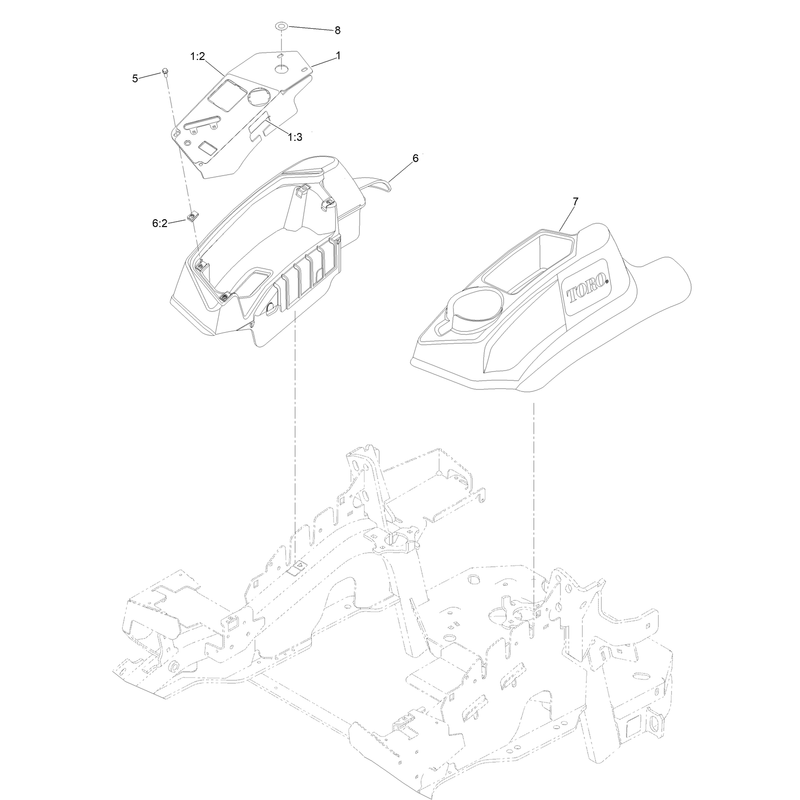 Console and Control Assembly