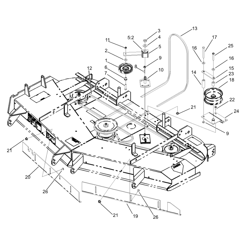 Belt and Idler Arm Assembly