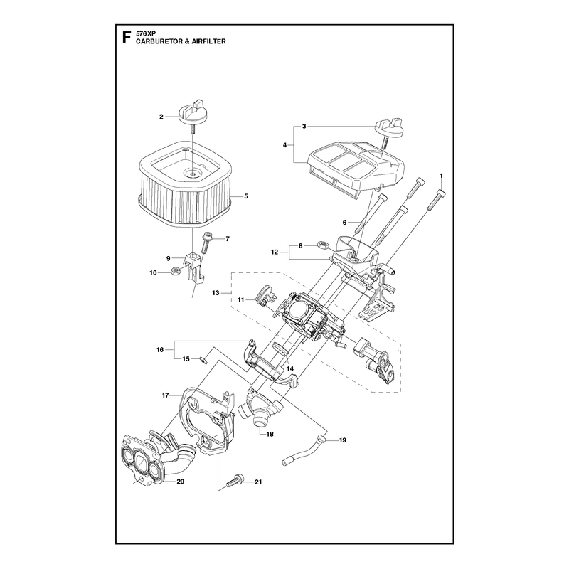 CARBURETOR AND AIR FILTER