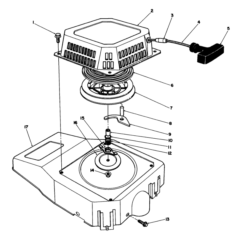 Recoil Assembly Model No Vmg6