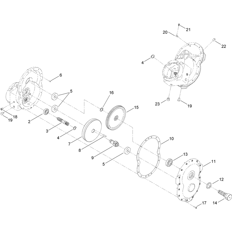 Gearcase Assembly No ST22075-03
