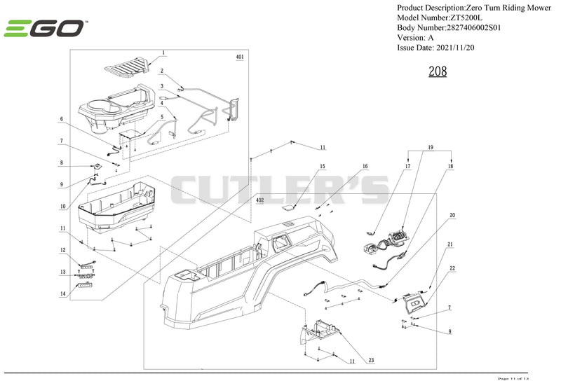 Left Cover Assembly