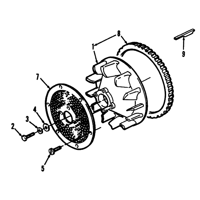 Blower Wheel with Screen