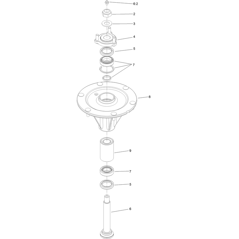 Spindle Assembly No. 119-8500