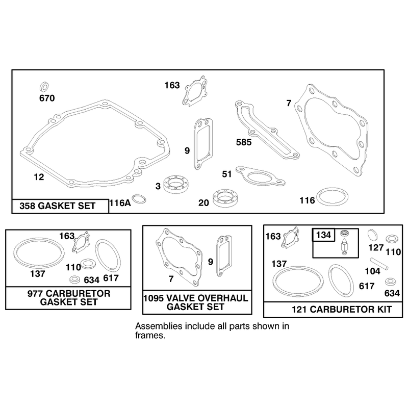 Engine Briggs and Stratton Model 12h802-1758-E1