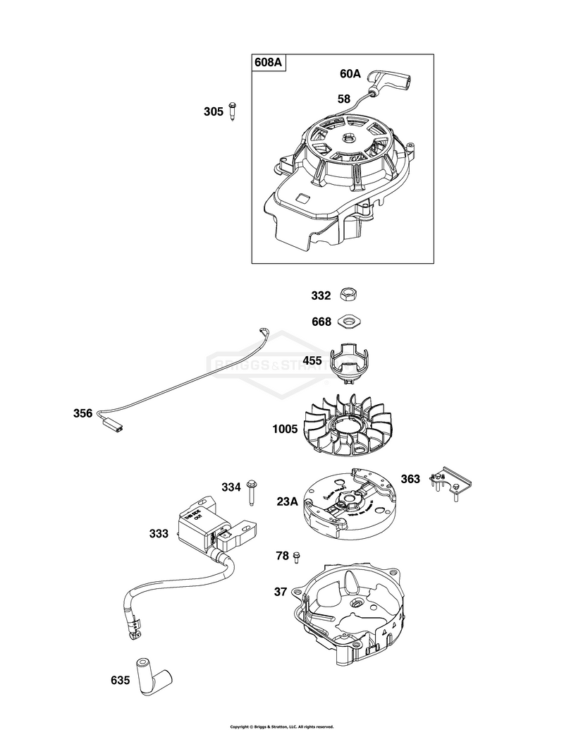 Flywheel, Ignition, and Starter Group