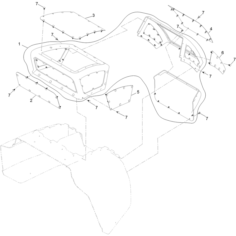 Hood Intake Assembly No 142-4742