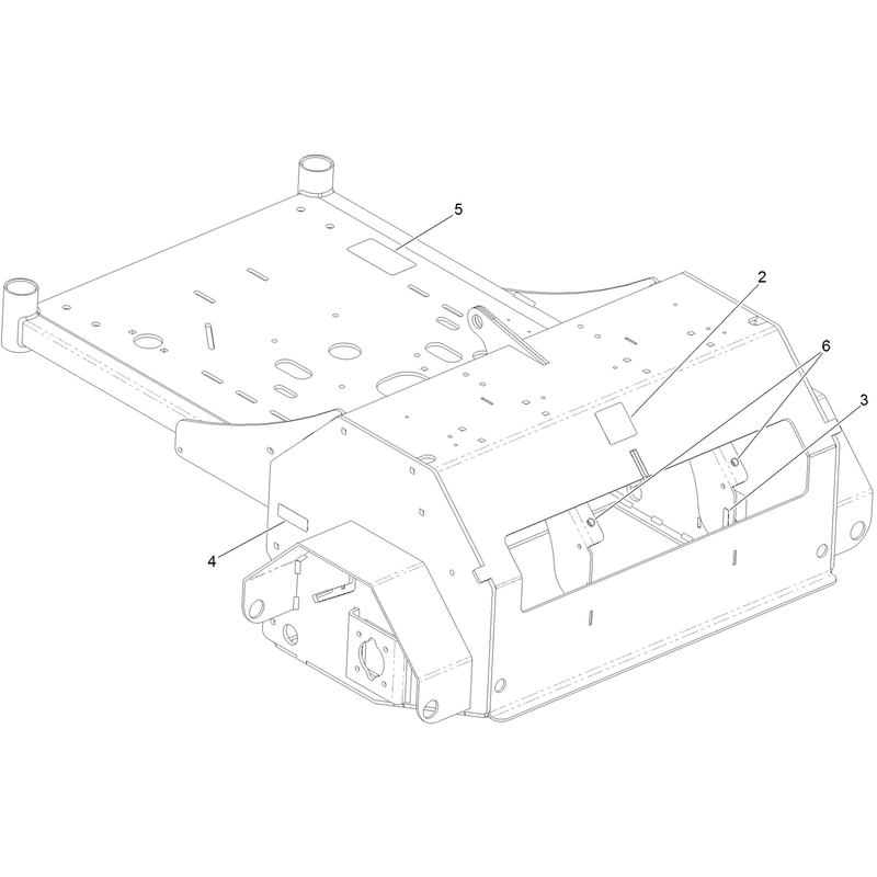 Main Frame Decal Assembly No. 116-8138