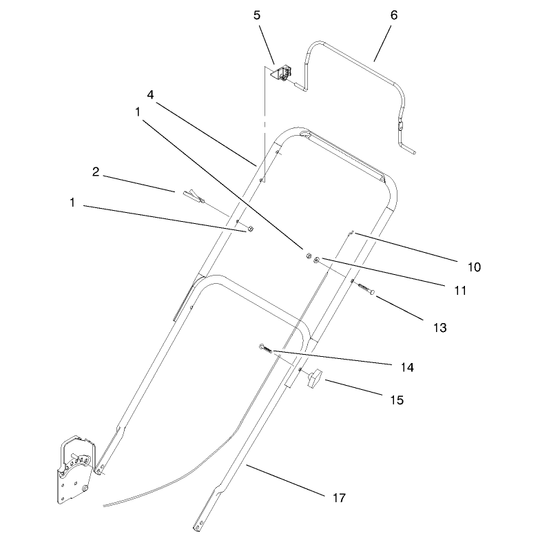 Handle and Controls Assembly