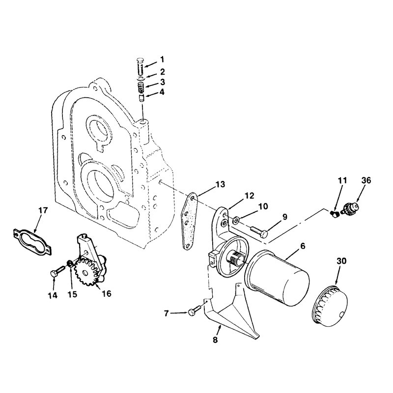 Oil Pump and Filter