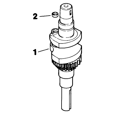 Crankshaft Engine Kohler Model No Cv14 T 1412