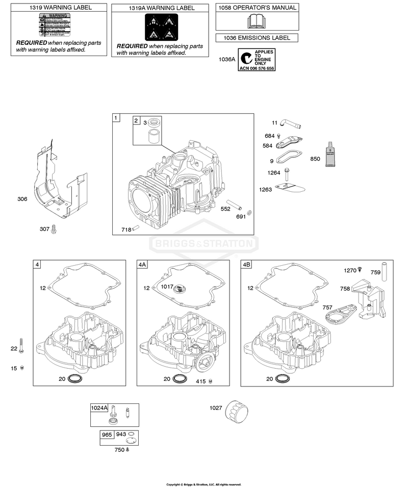 Cylinder, Engine Sump, Lubrication