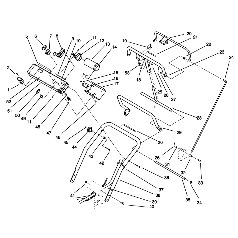 Handlecontrol Panel Assembly