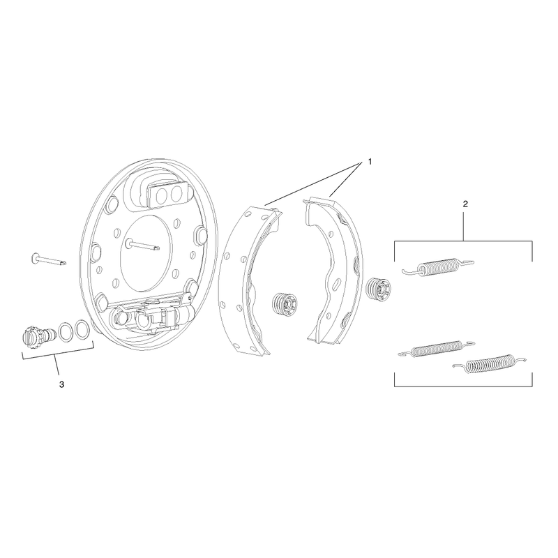 Left Hand Brake Assembly No 99-7137