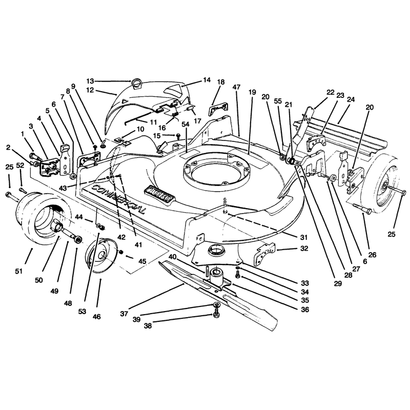 Housing and Wheel Assembly