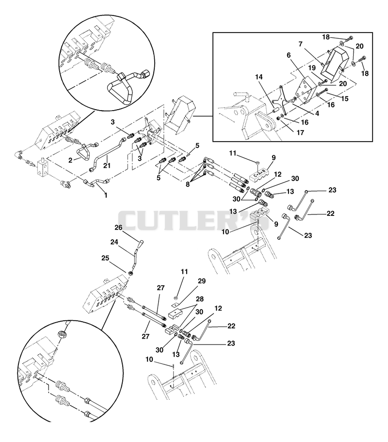 Valve Bank To Trencher And 4 N 1