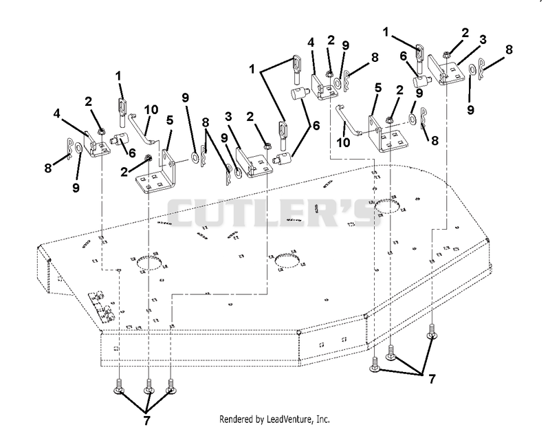 Handle and Stabilizer Brackets