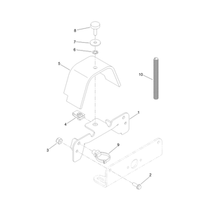Rotary Sensor Cover Assembly No 138-7092