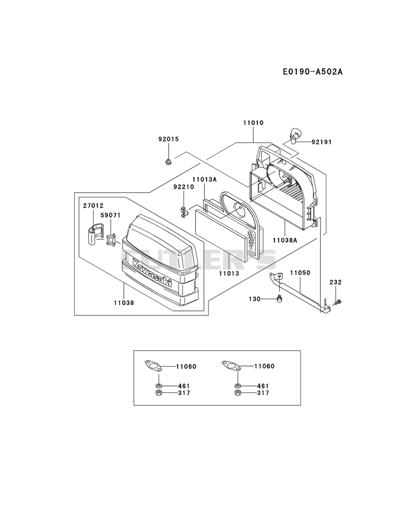 AIR-FILTER/MUFFLER