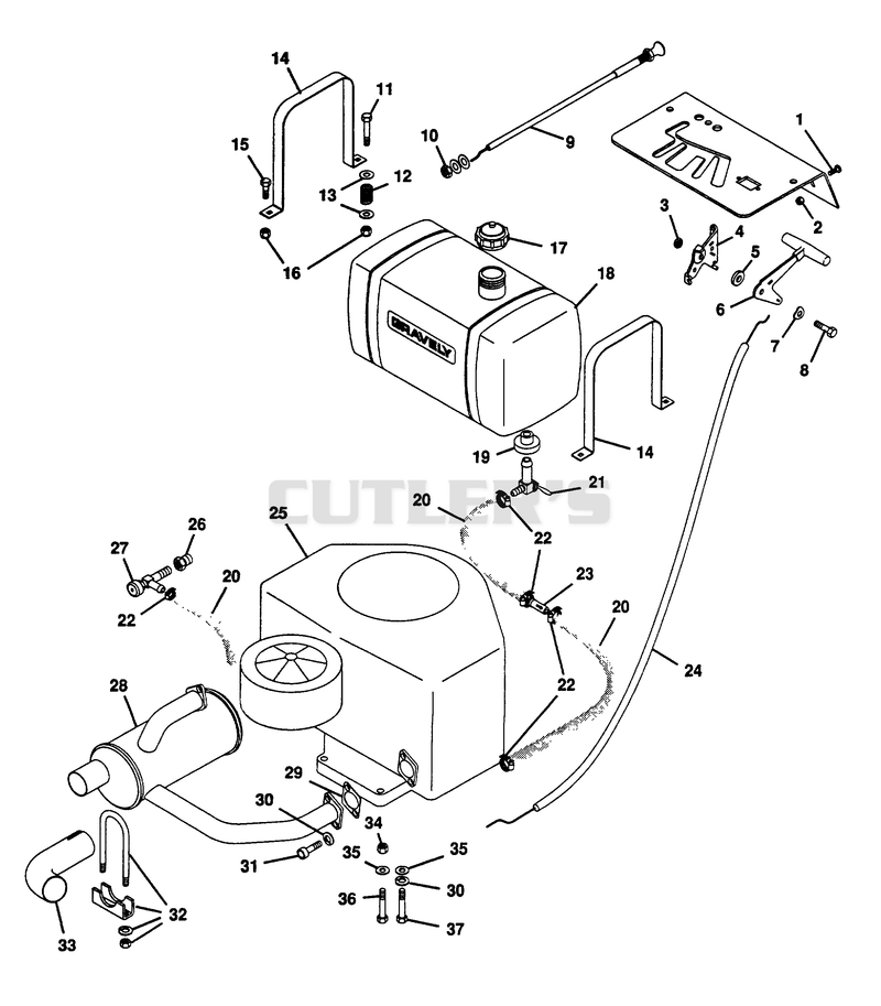 FUEL AND EXHAUST SYSTEM