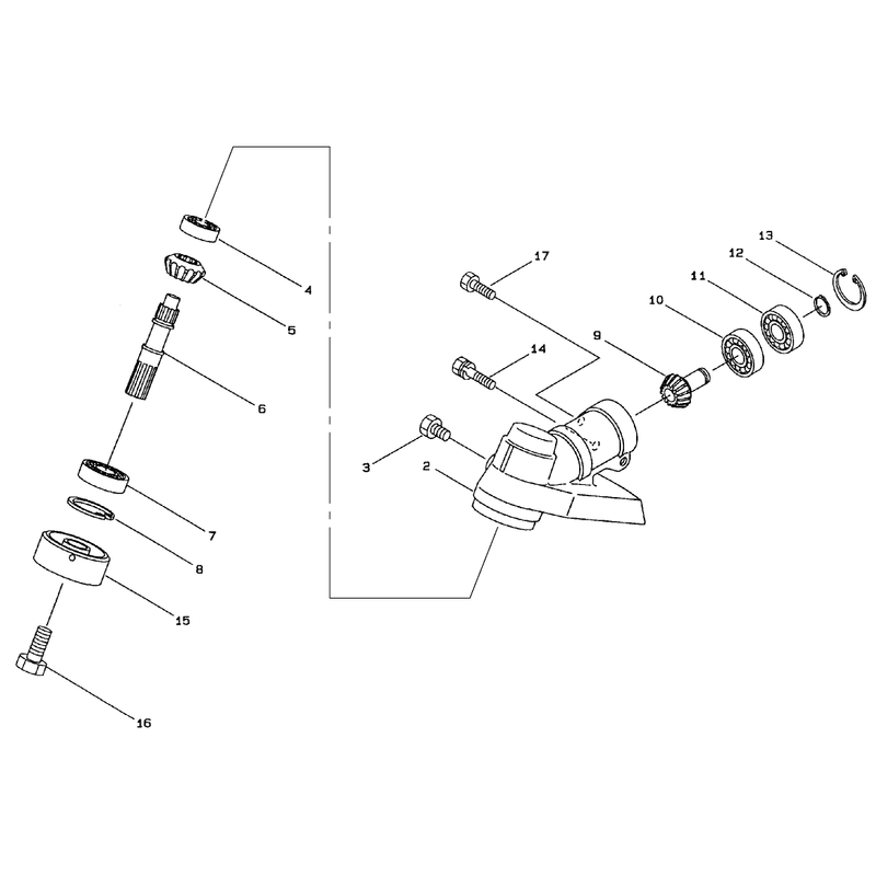 Gearcase Assembly