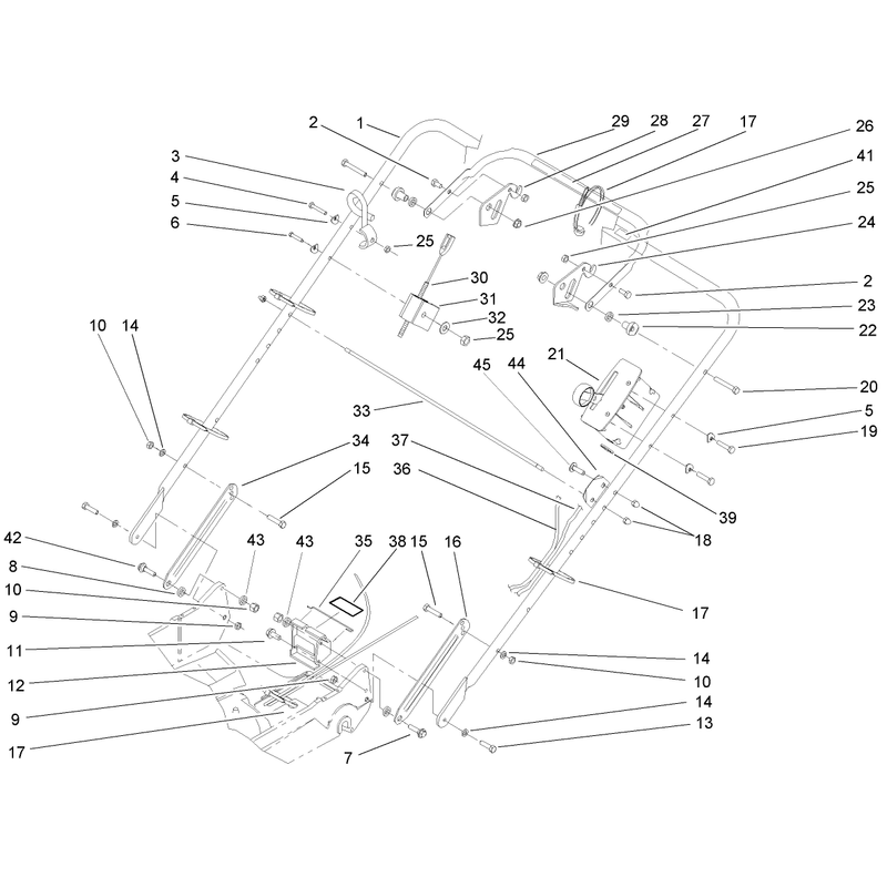 Handle and Control Assembly