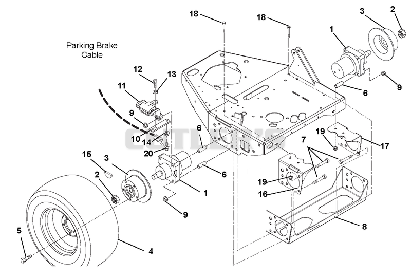 Front Wheels, Motors and calipers