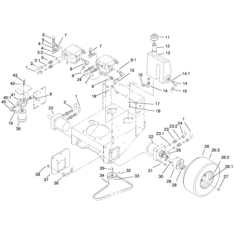 Hydraulic and Drive System