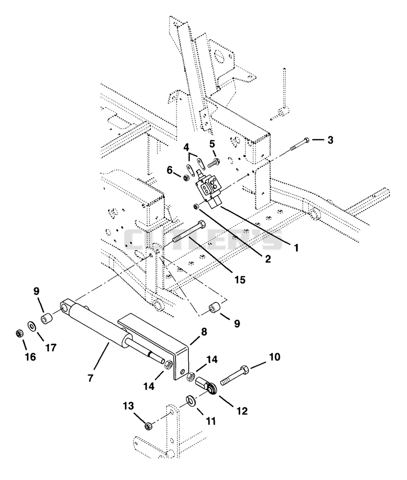 LIFT VALVE AND CYLINDER