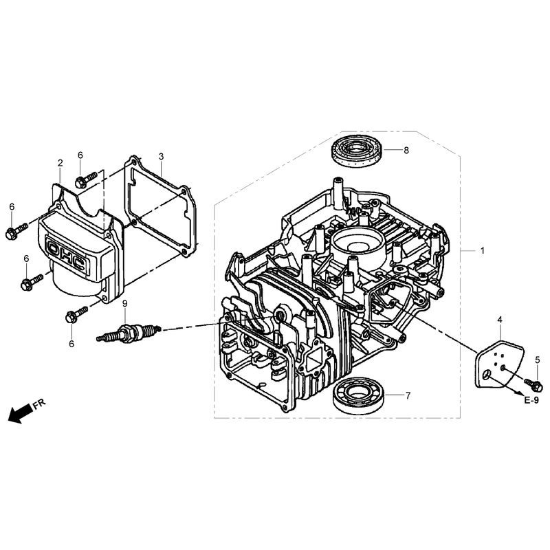 Cylinder Barrel Assembly Honda GSV190LA-A3T