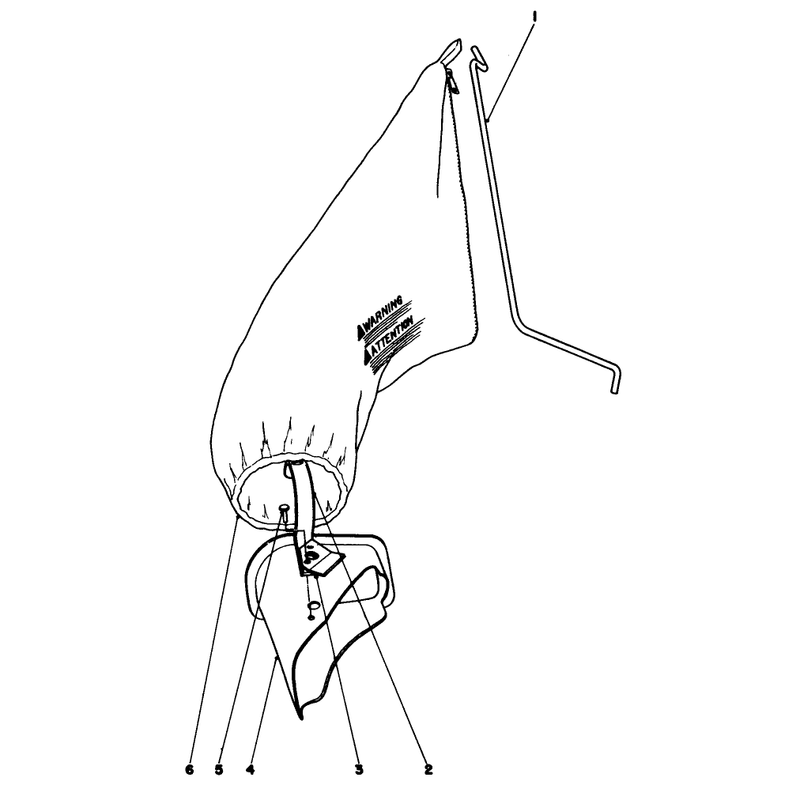 Grass Bagging Kit Model 16998 Optional