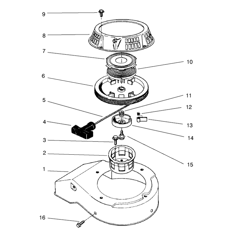 Recoil Assembly Model No 47pt6-3