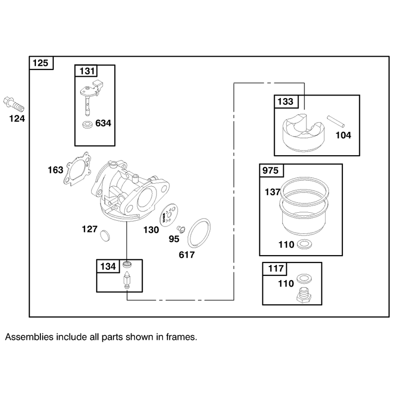 Engine Briggs and Stratton Model 127802-1761-E1