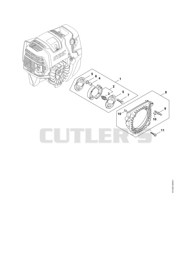 Clutch, Fan housing