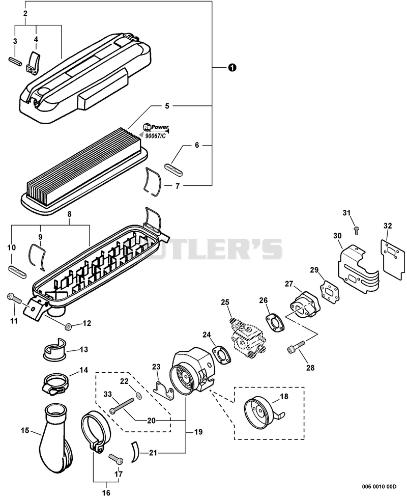 Intake S/N: 017551 - 999999