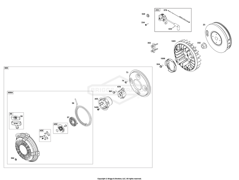 Flywheel, Ignition, and Starter Group