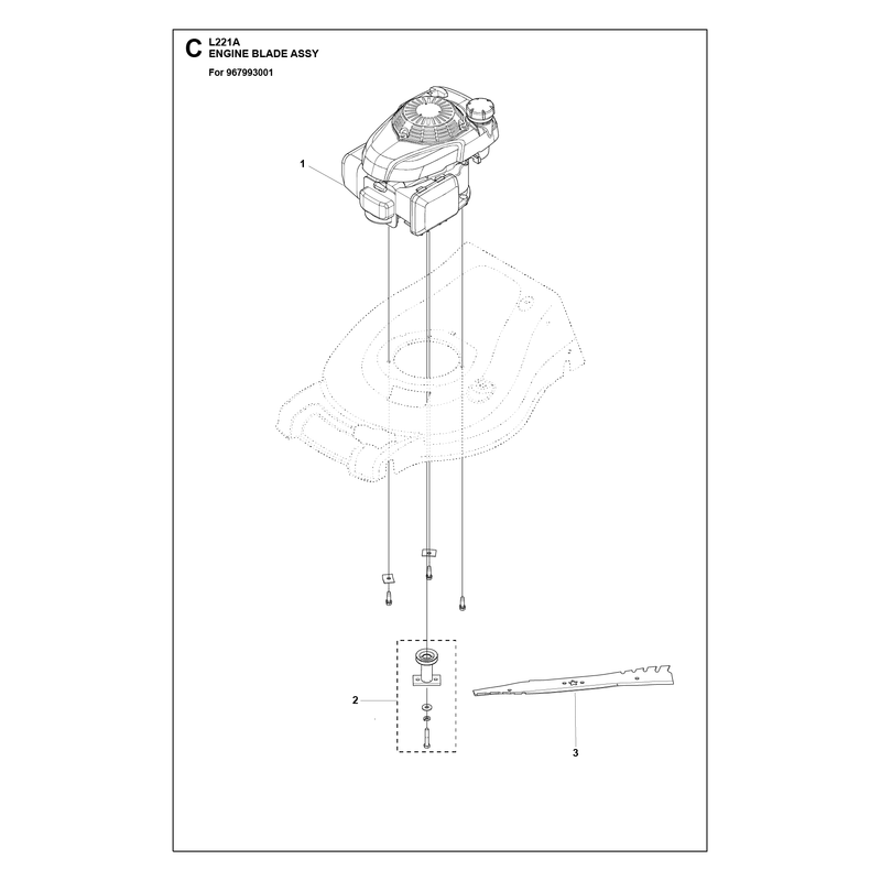 ENGINE AND CUTTING EQUIPMENT