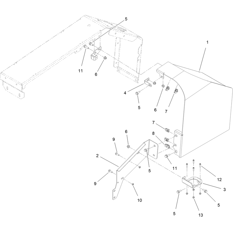 Left Console Assembly