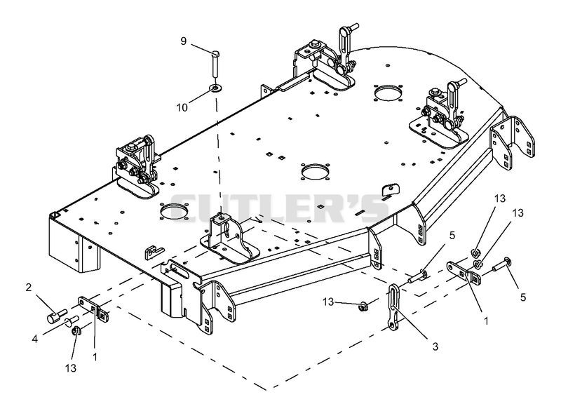 52" Mounting Arms