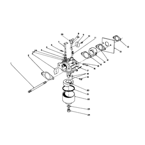 Carburetor Assembly Model No 47pn2-3