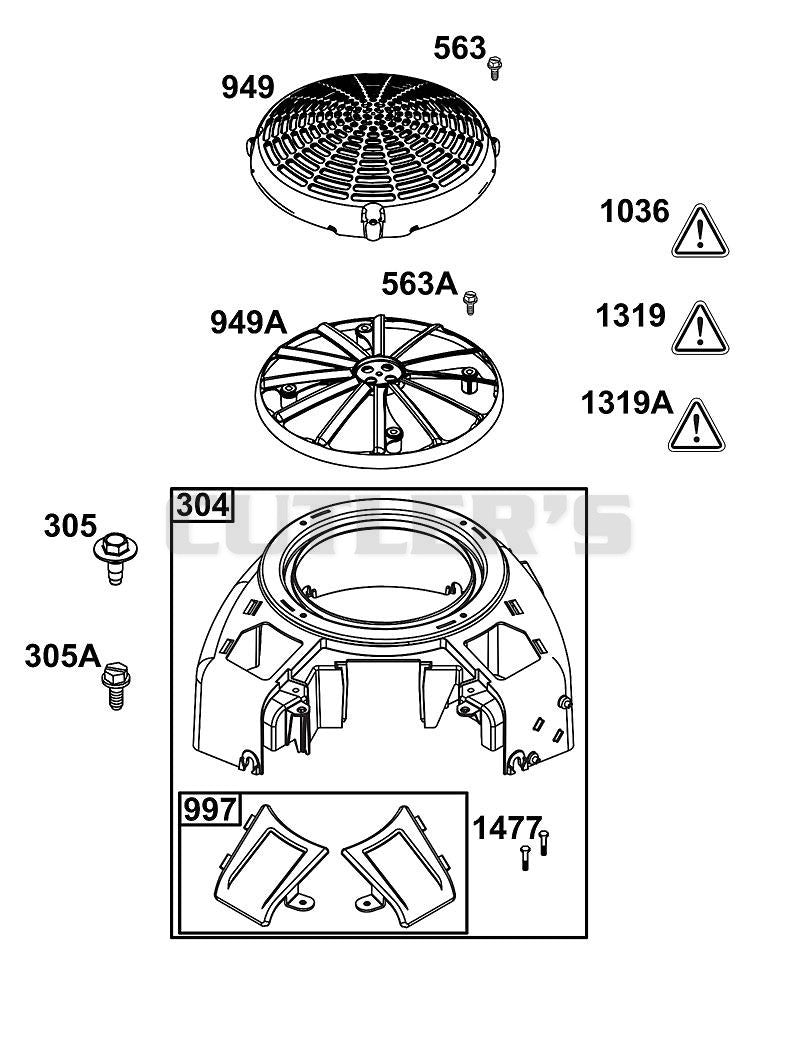 BLOWER HOUSING GROUP