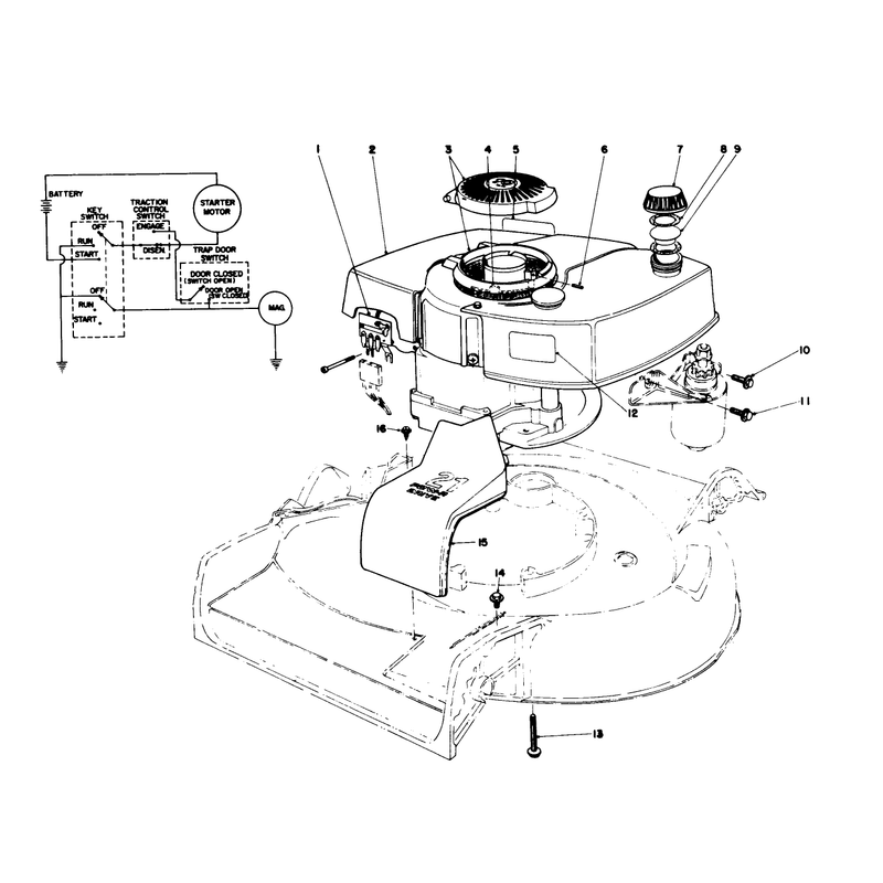 Engine Assembly Model No 21738