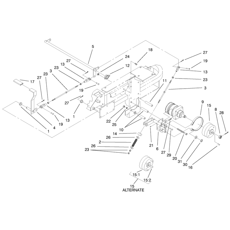 Brake and Wheel Hub Assembly