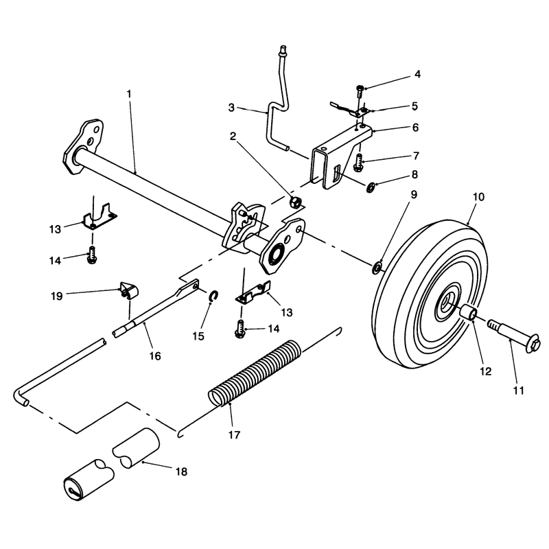 Rear Axle Assembly