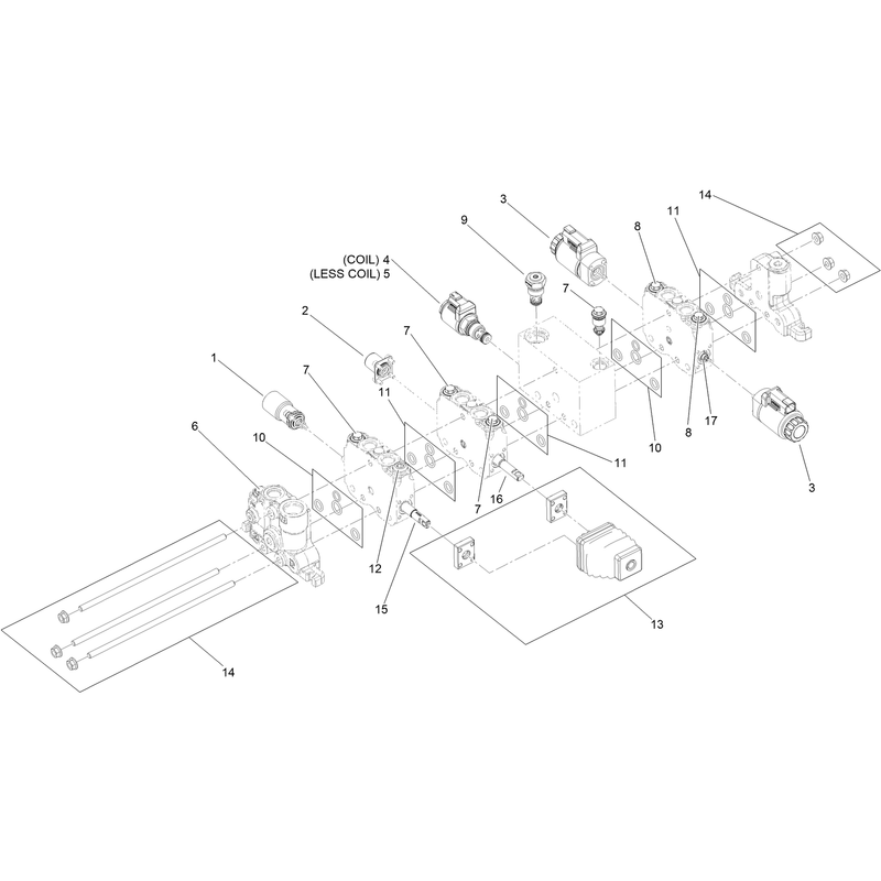 Hydraulic Loader Valve Assembly No 147-6885