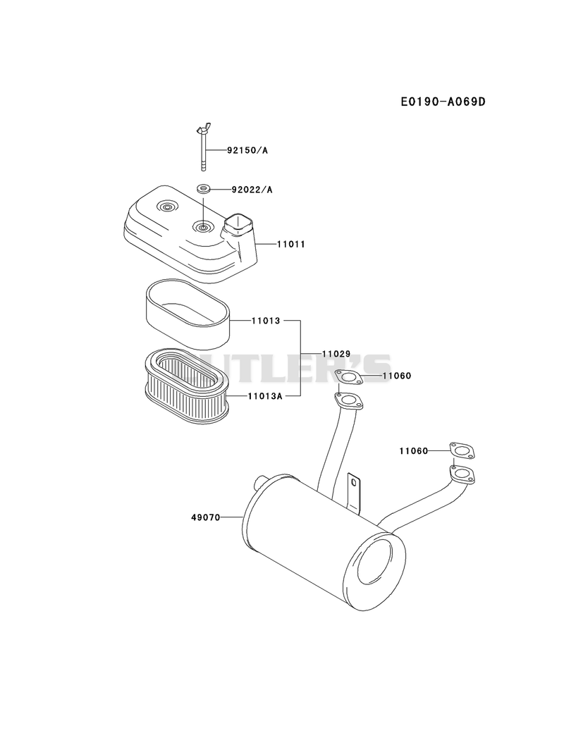 AIR-FILTER/MUFFLER