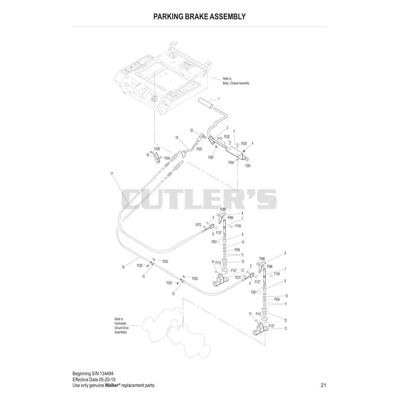 Parking Brake Assembly