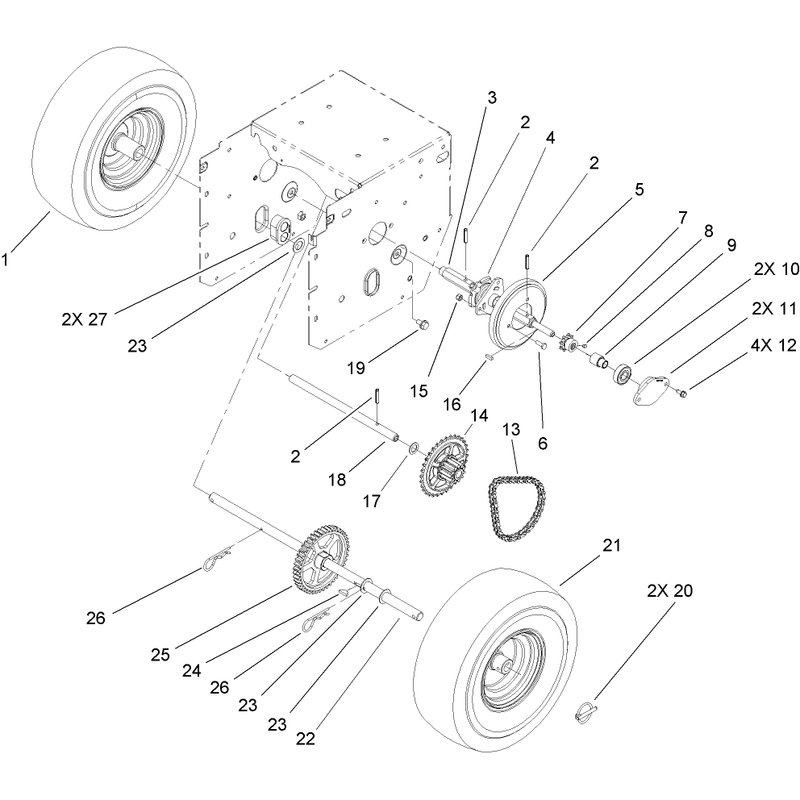 Chain Drive Assembly