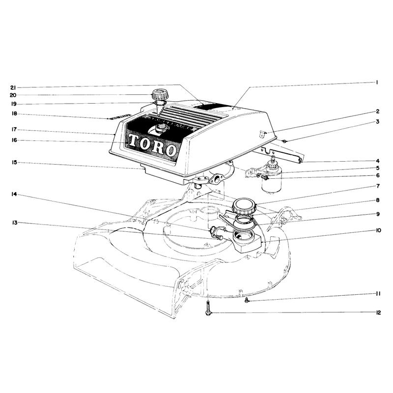 Engine Assembly Model No 19472