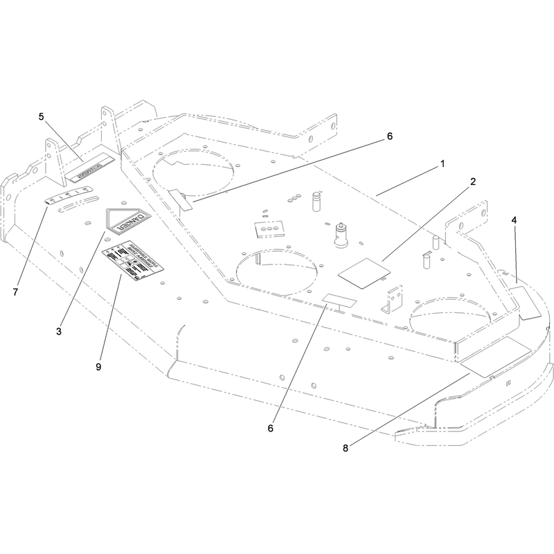 Deck Assembly No. 110-4909